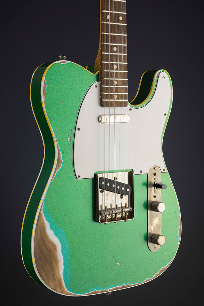 XTC-1White Binding Vintage Sherwood Green(Lacquer)