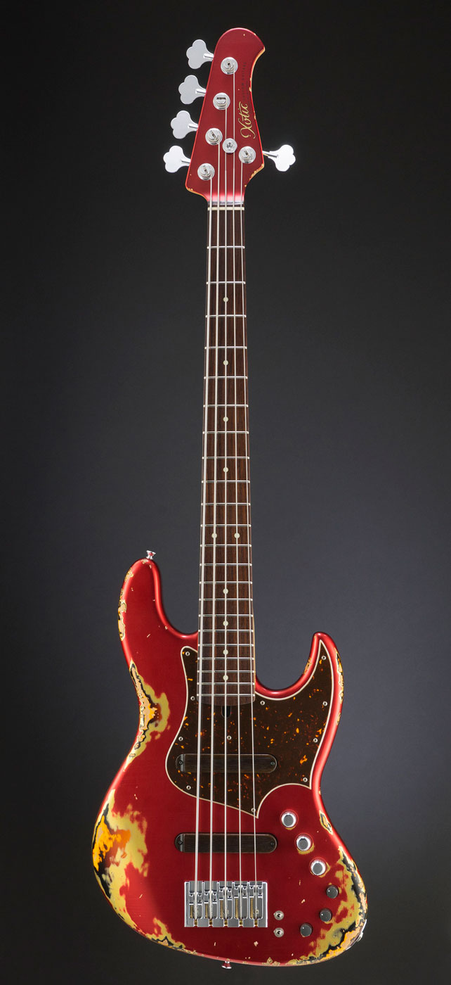 XJ-1T 5st Dark Candy Apple Red over3TB (Lacquer)