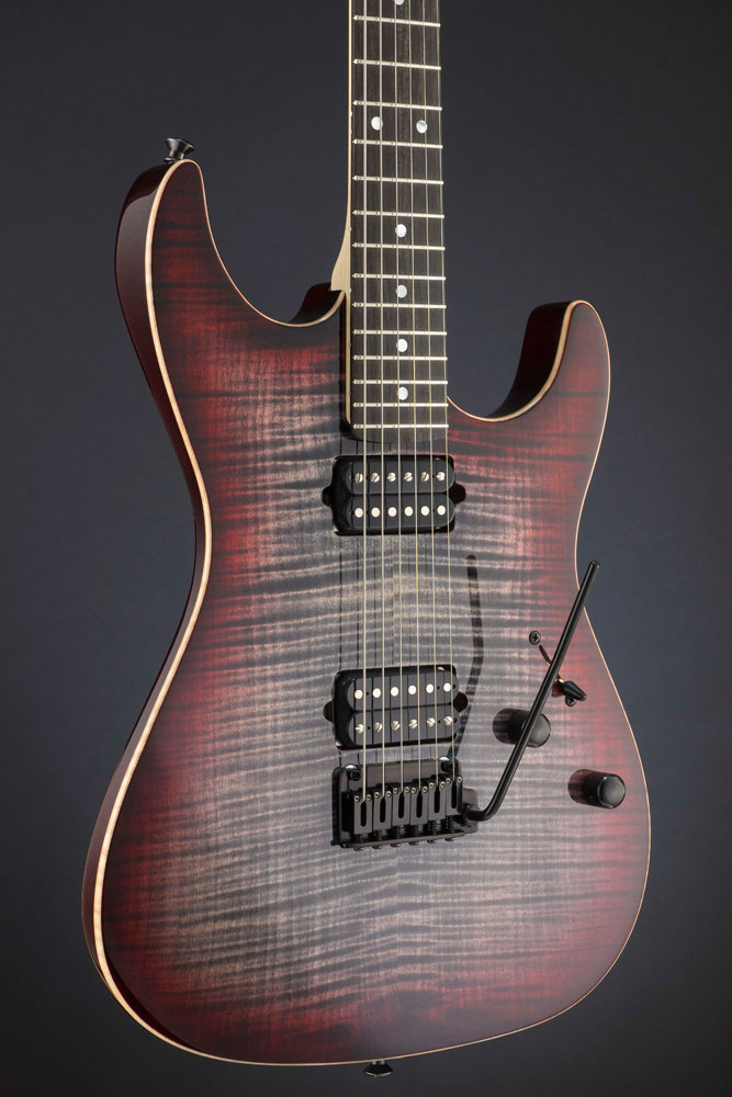 XS-Core HH Charcoal Red Burst (polyurethane)